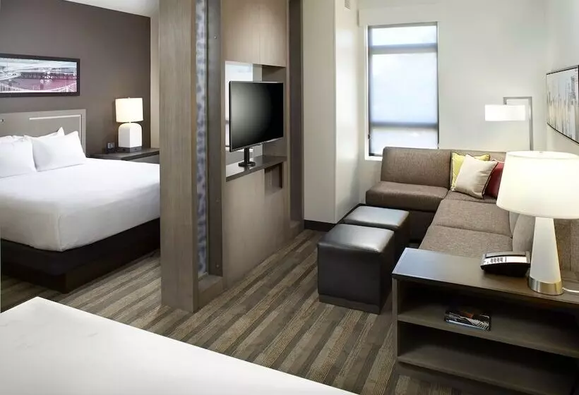 ダブルベッドのスタンダードスタジオ, Hyatt House Pittsburgh South Side
