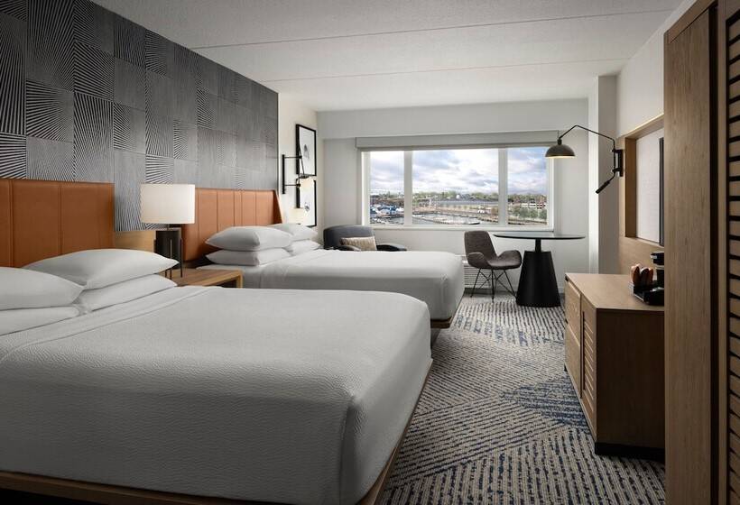 غرفه قياسيه سريرين مزدوجين, Sheraton Erie Bayfront