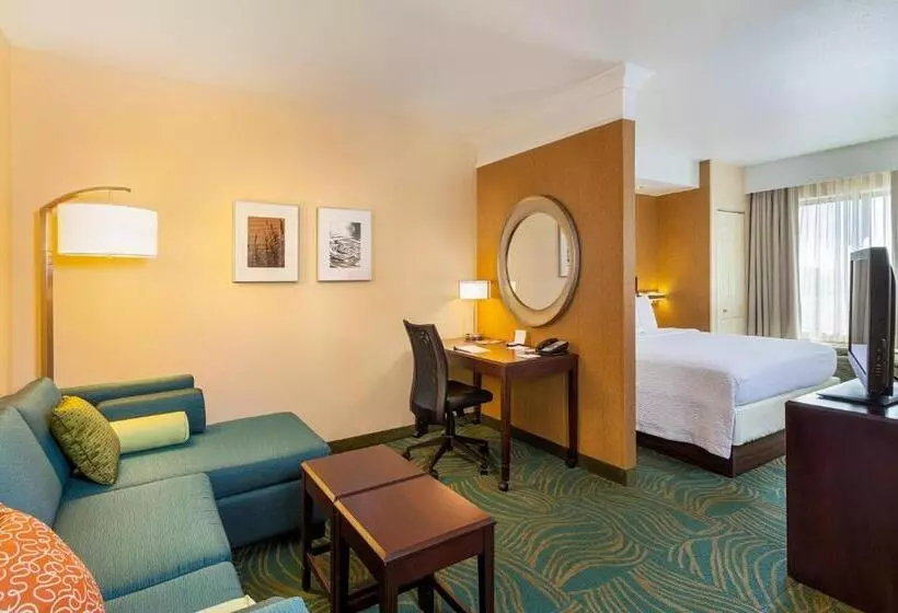 キングサイドベッドのスタンダードワンルーム, Springhill Suites By Marriott Modesto