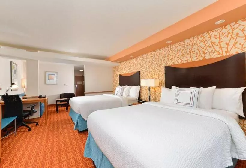２ダブルベッドのスタンダードルーム, Fairfield Inn & Suites Kingsland