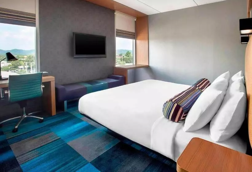 キングサイズベッドのスタンダードルーム, Aloft Nashville Franklin