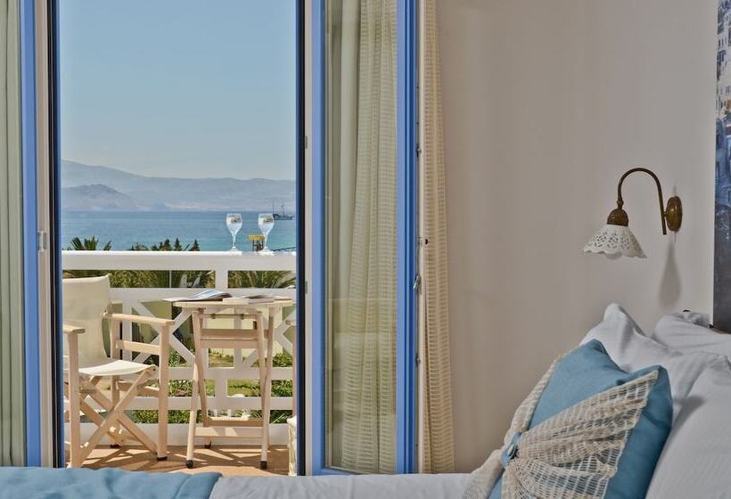 标准间侧面带海景, Naxos Island
