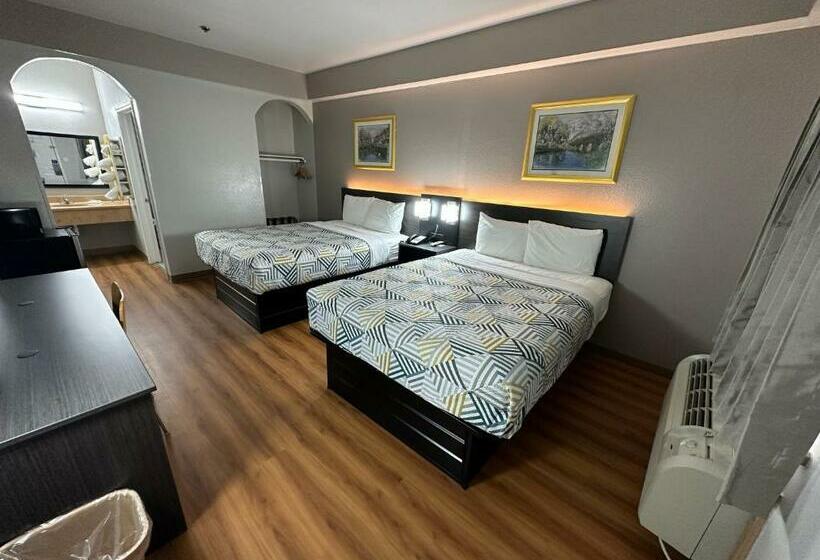 带大床的标准间, Motel 6 Alvarado Tx