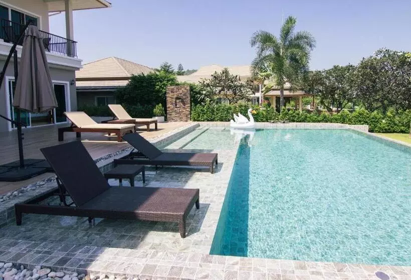 ویلای 1 خوابه با چشم‌انداز دریا, Searidge Hua Hin Resort & Poolvilla