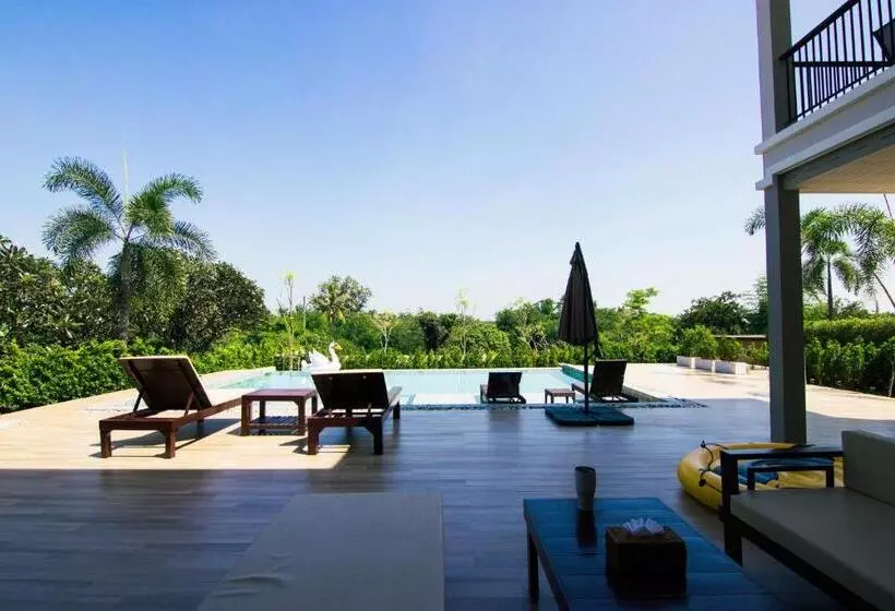 ویلای 1 خوابه با چشم‌انداز دریا, Searidge Hua Hin Resort & Poolvilla