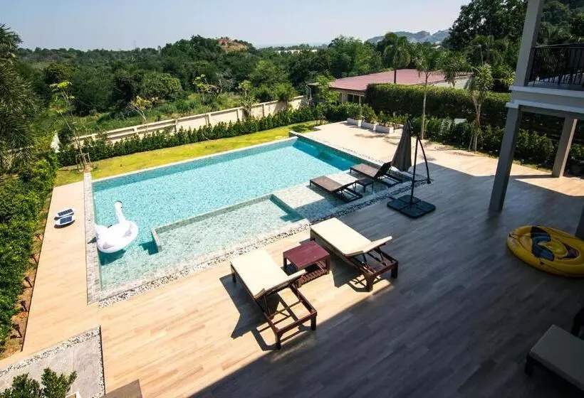 ویلای 1 خوابه با چشم‌انداز دریا, Searidge Hua Hin Resort & Poolvilla