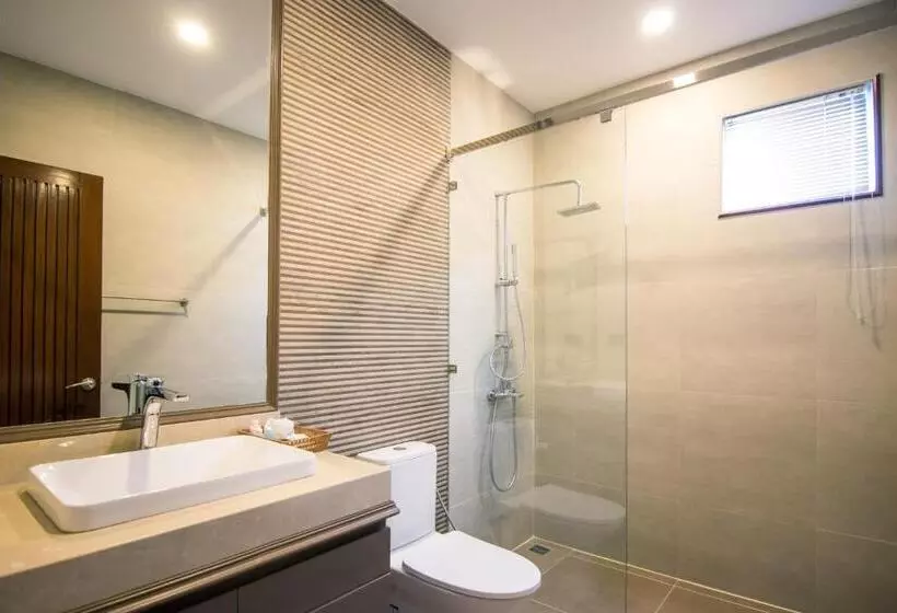 ویلای 1 خوابه با چشم‌انداز دریا, Searidge Hua Hin Resort & Poolvilla