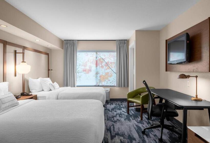 غرفه قياسيه سريرين مزدوجين, Fairfield By Marriott Inn & Suites Columbus Hilliard