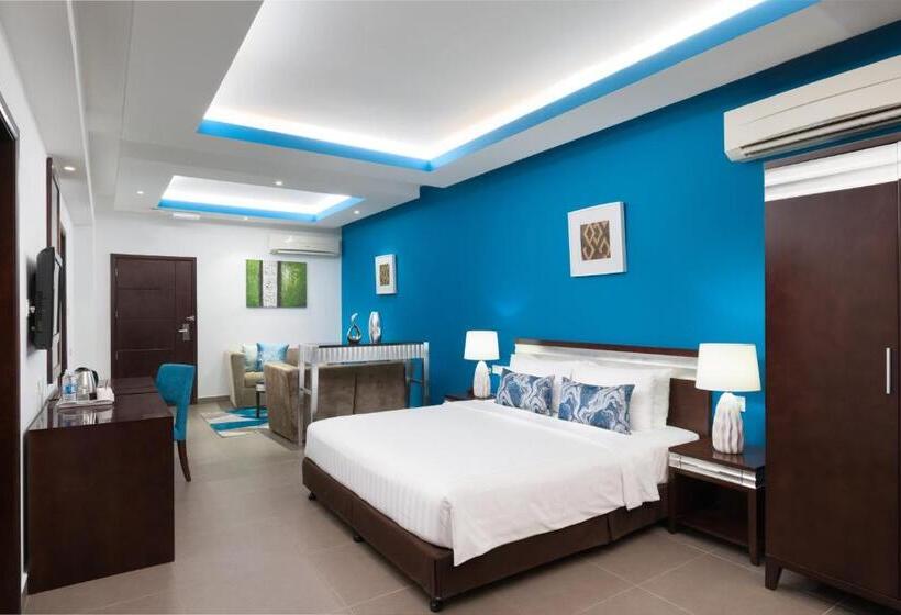 豪华套房, Al Hail Waves Hotel Managed By Centara