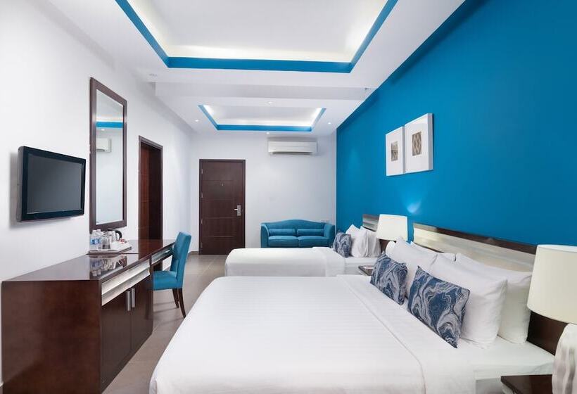 家庭套房, Al Hail Waves Hotel Managed By Centara