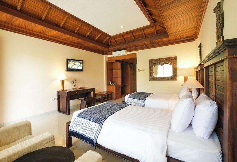 Quarto deluxe vista jardim, Bhuwana Ubud Hotel And Farming