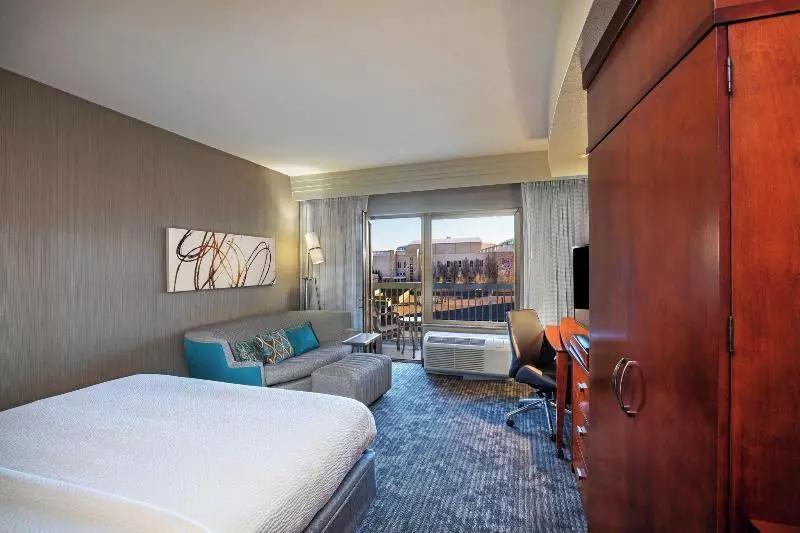 キングサイズベッドのスタンダードルーム, Courtyard By Marriott Dallas Allen At Allen Event Center