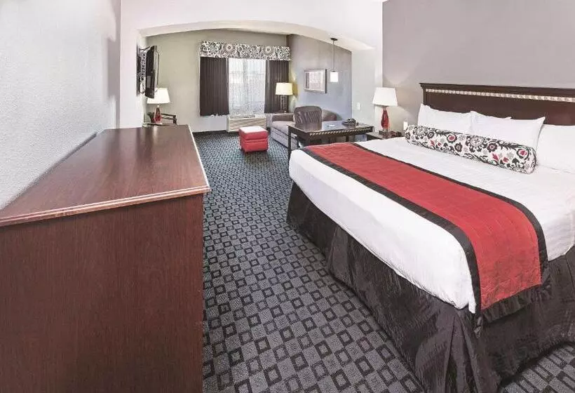 キングサイズベッドのデラックスルーム, La Quinta Inn & Suites By Wyndham Decatur