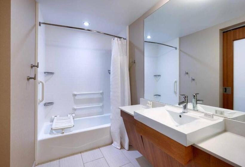 מיטת קינג בסוויטה, Springhill Suites By Marriott Salt Lake City Draper