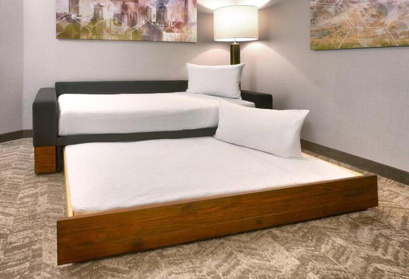מיטת קינג בסוויטה, Springhill Suites By Marriott Salt Lake City Draper
