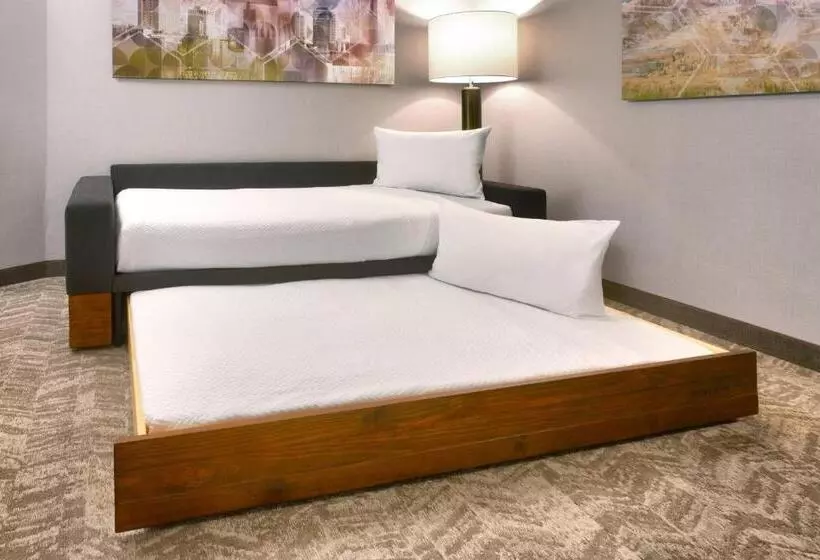 キングサイズベッドのスイートルーム, Springhill Suites By Marriott Salt Lake City Draper