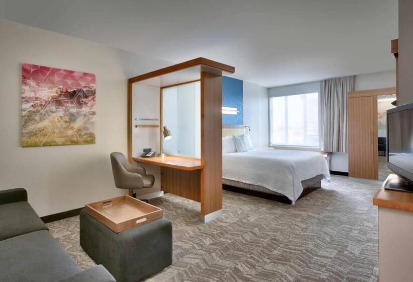 מיטת קינג בסוויטה, Springhill Suites By Marriott Salt Lake City Draper