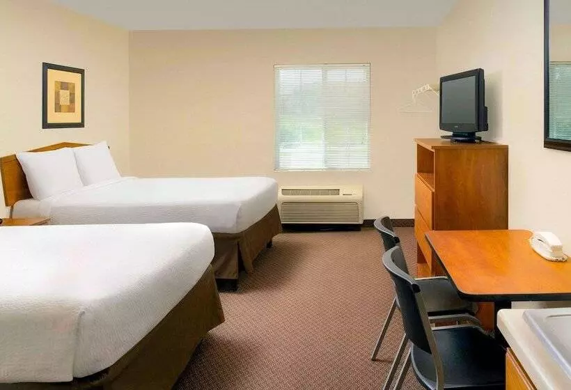 Standard-huone 2 Parivuodetta, Woodspring Suites Omaha Bellevue, An Extended Stay