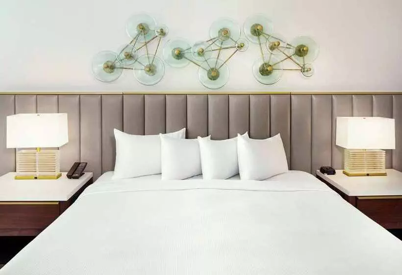 キングサイズベッドのスタンダードルーム, Nylo Las Colinas Hotel, Tapestry Collection By Hilton