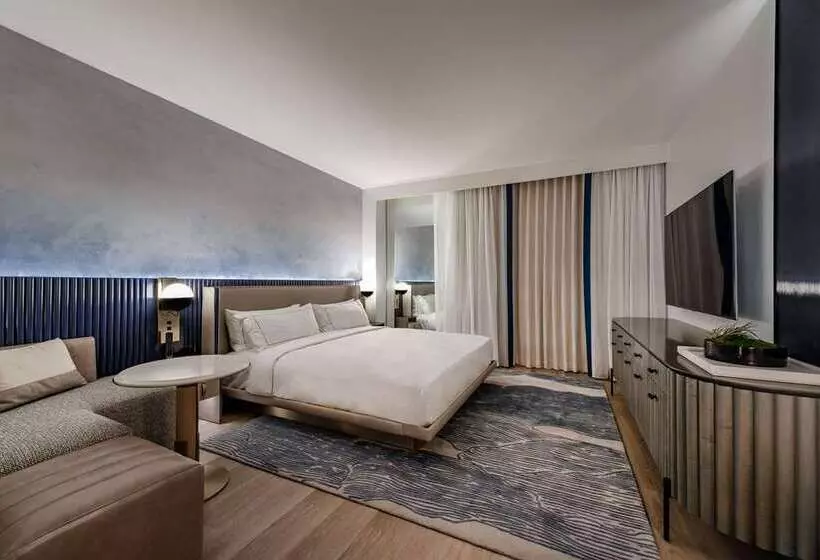 キングサイズベッドのデラックスルーム, Nylo Las Colinas Hotel, Tapestry Collection By Hilton