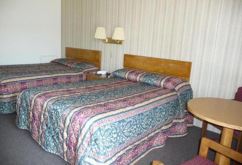 带2个双人床的标准工作室, Red Rose Motel
