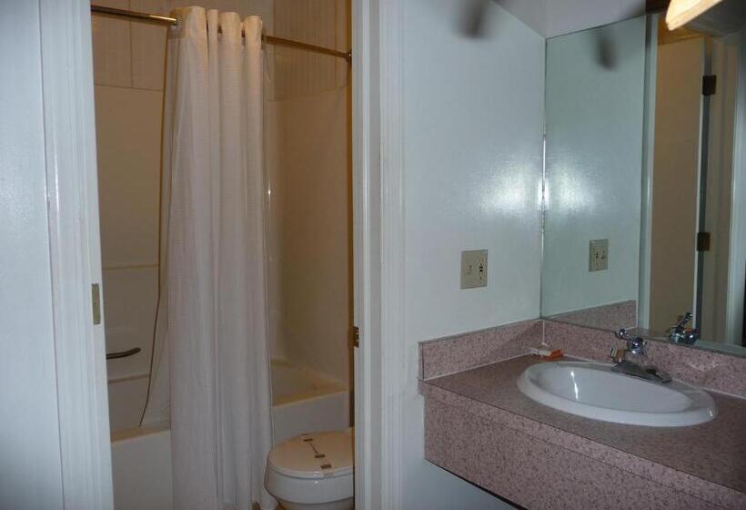 带2个双人床的标准工作室, Red Rose Motel