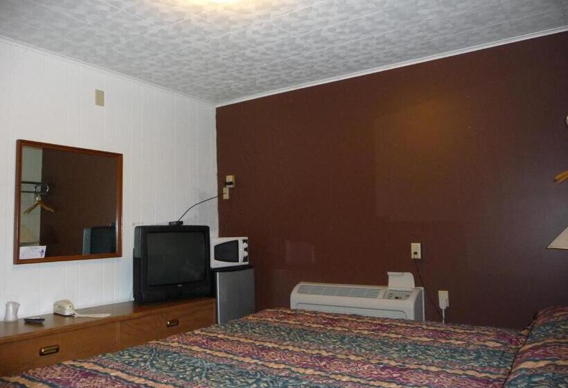 带大床的标准间, Red Rose Motel