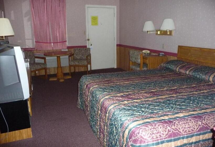 带大床的标准间, Red Rose Motel