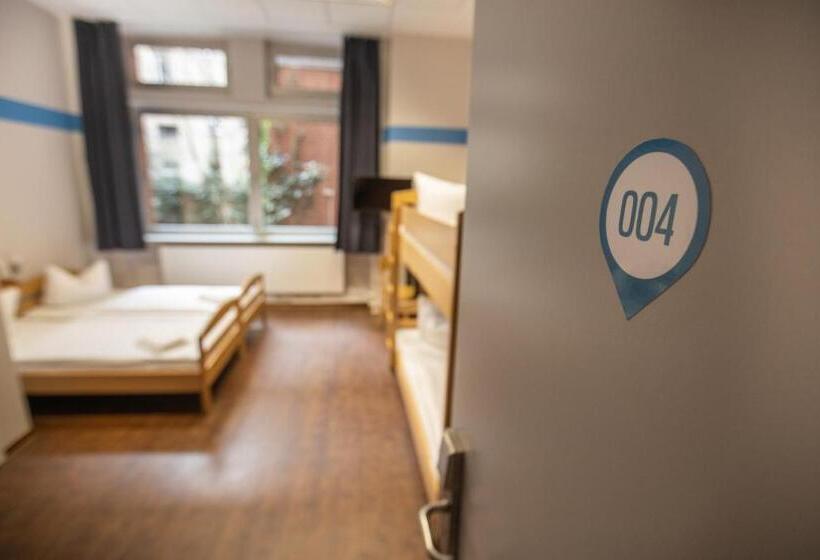 اتاق استاندارد چهار تخته, Acama Hotel & Hostel Kreuzberg