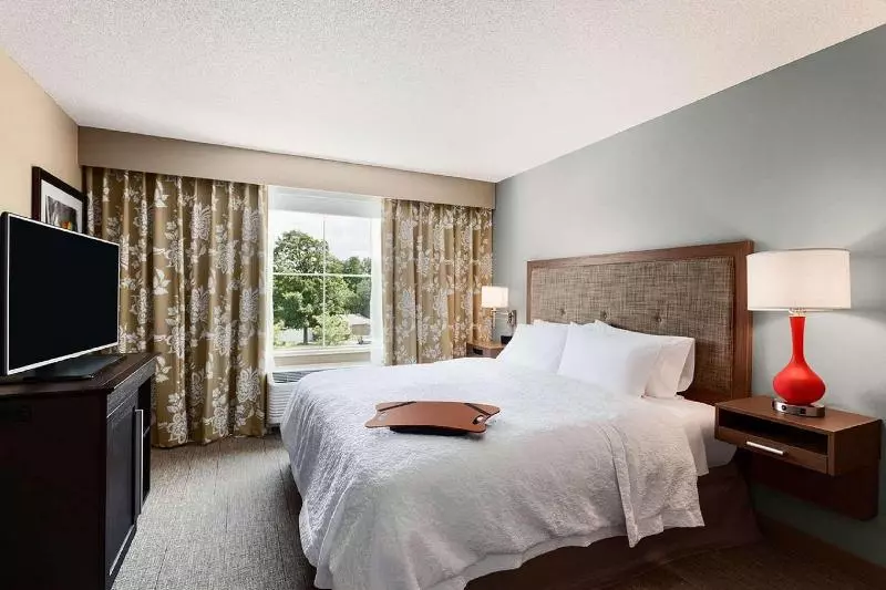 キングサイズベッドのスタンダードルーム, Hampton Inn & Suites Hershey Near The Park