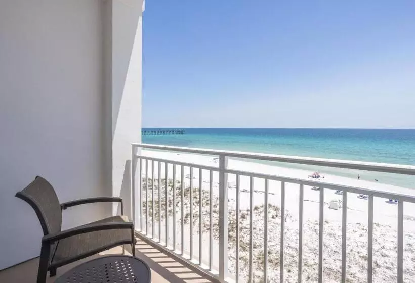 身障者適用クイーンサイズベッドルーム, The Pensacola Beach Resort