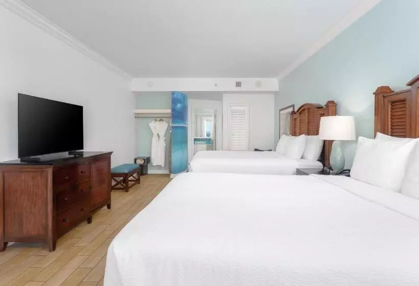 クイーンサイズベッドのスタンダードルーム, The Pensacola Beach Resort