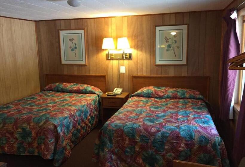 غرفه قياسيه سريرين مزدوجين, Elmwood Motor Lodge