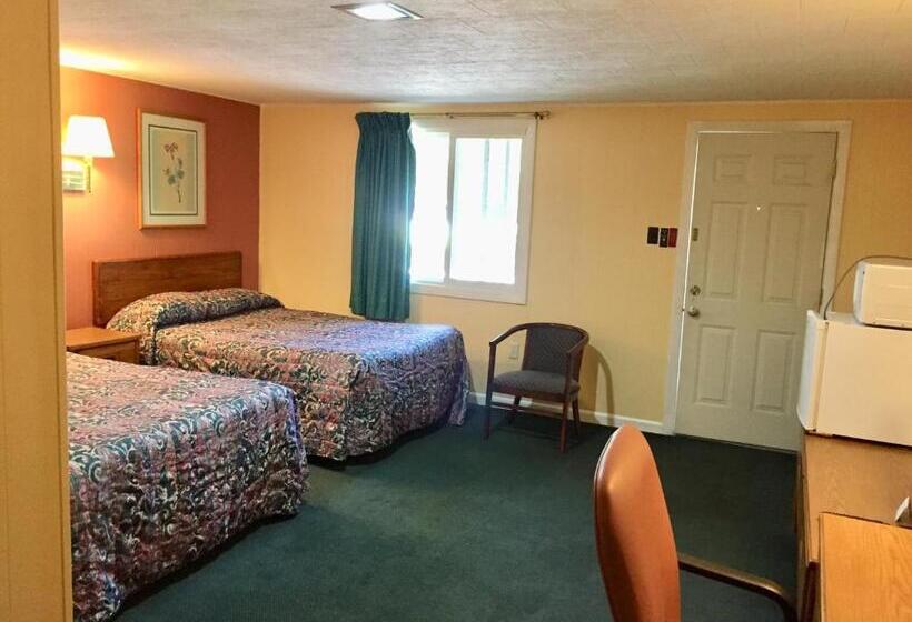 غرفه قياسيه سريرين مزدوجين, Elmwood Motor Lodge