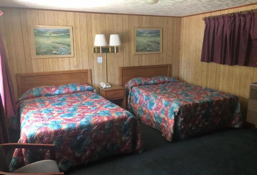 غرفه قياسيه سريرين مزدوجين, Elmwood Motor Lodge