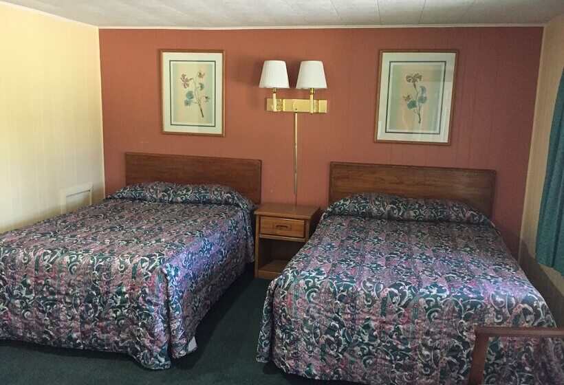 غرفه قياسيه سريرين مزدوجين, Elmwood Motor Lodge