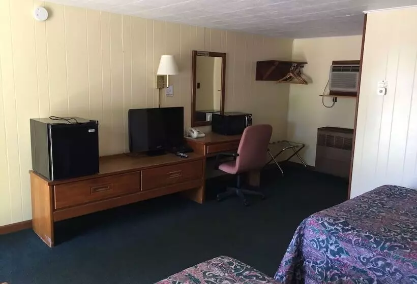 ２ダブルベッドのスタンダードルーム, Elmwood Motor Lodge