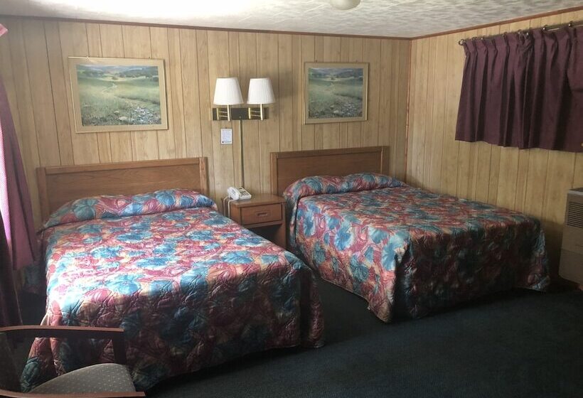 غرفه قياسيه سريرين مزدوجين, Elmwood Motor Lodge