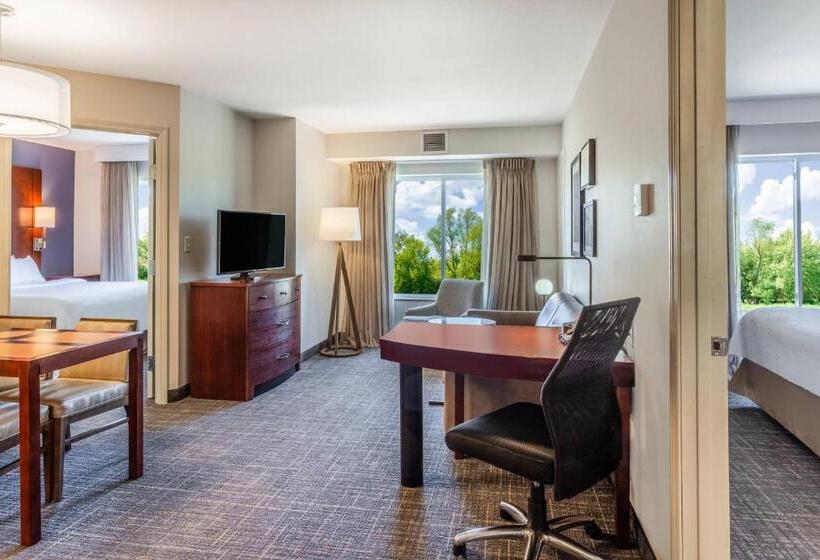 带2个卧室的套房, Residence Inn Duluth