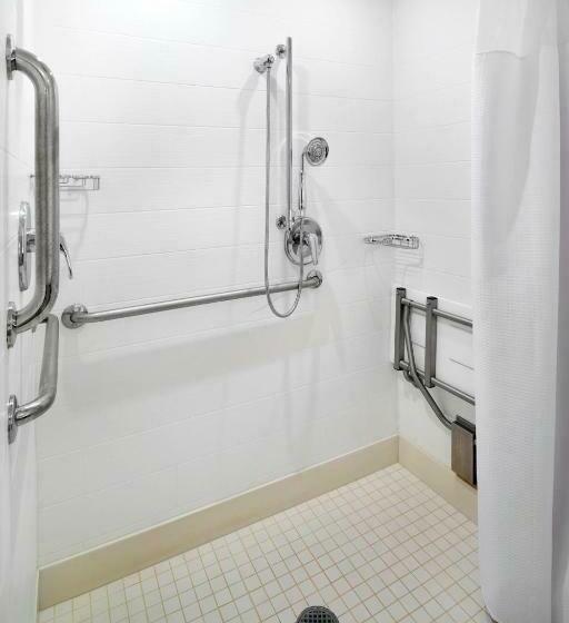 带大床的标准工作室, Springhill Suites By Marriott Pittsburgh Bakery Square