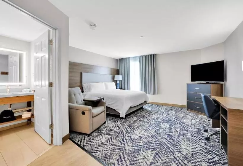 キングサイドベッドのスタンダードワンルーム, Candlewood Suites Atlanta West I 20, An Ihg