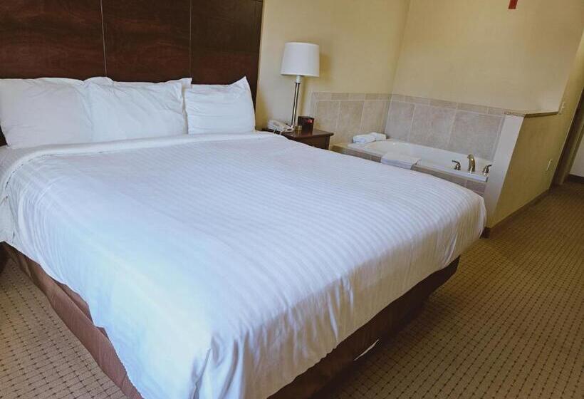 带大床的套房, Cobblestone Inn & Suites Bloomfield