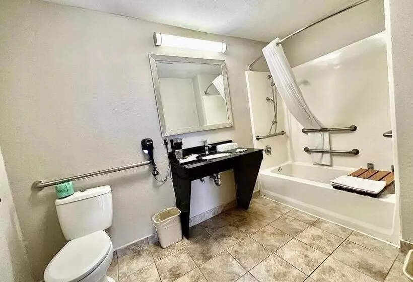 身障者適用スタンダードルーム, Days Inn & Suites By Wyndham Arlington Near Six Flags