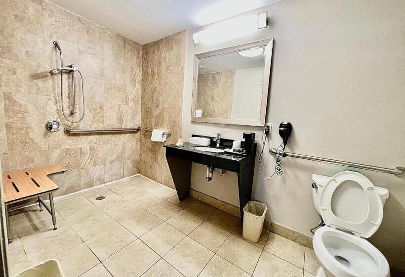 身障者適用スタンダードルーム, Days Inn & Suites By Wyndham Arlington Near Six Flags