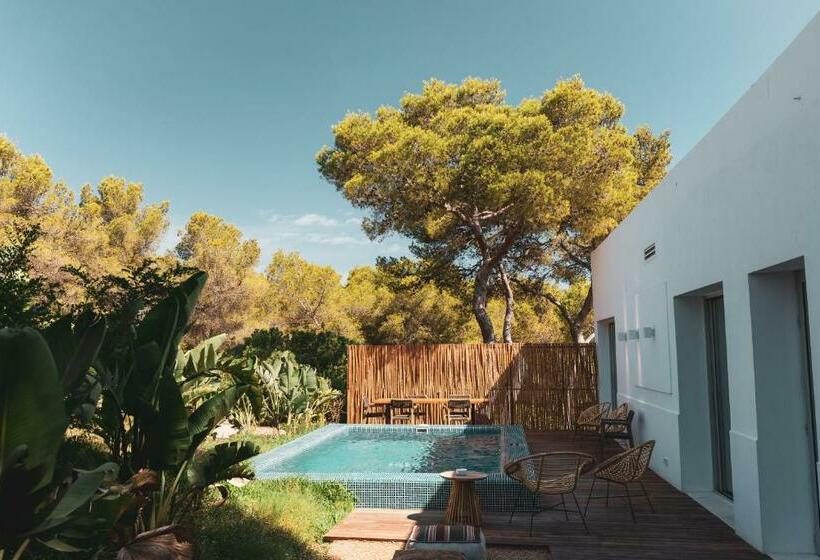 Вилла с 1 спальней и бассейном, Destino Pacha Ibiza