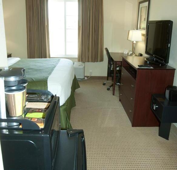 适合残疾人士使用的带超级大床的标准间, Cobblestone Inn & Suites   Langdon