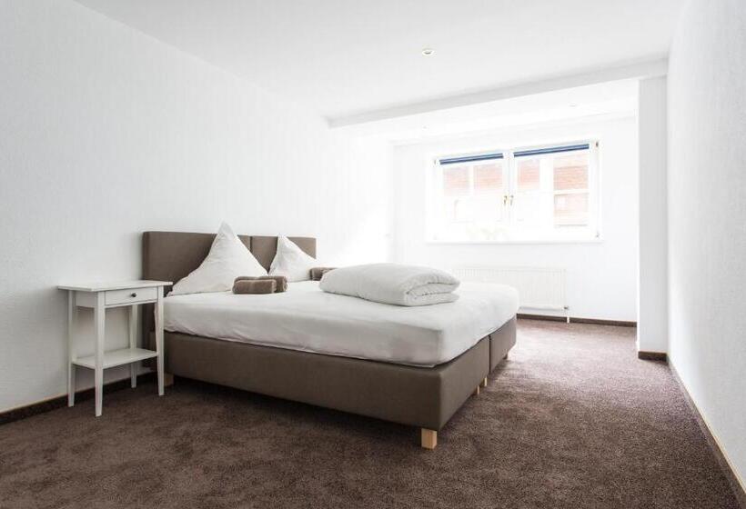 １ベッドルームのデラックスアパートメント, Das Zentrum