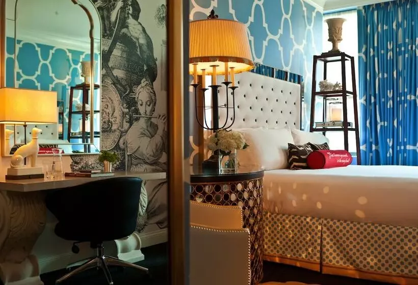 身障者適用ダブルベッド付きスタンダードルーム, Kimpton Hotel Monaco Philadelphia, An Ihg