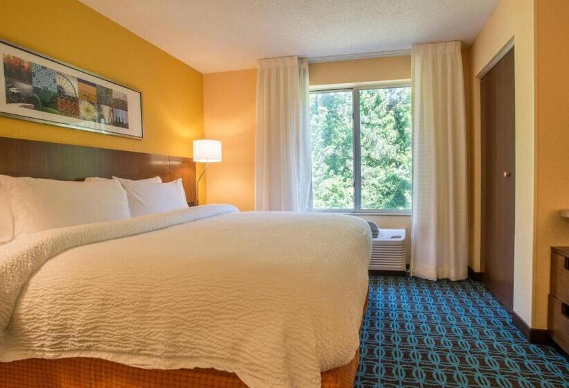 キングサイズベッドのスタンダードルーム, Fairfield Inn & Suites By Marriott Columbus