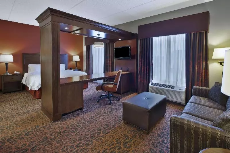 キングサイドベッドのスタンダードワンルーム, Hampton Inn Brockport, Ny